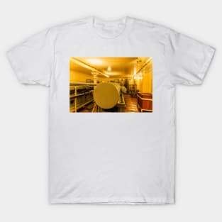 Inside a Battleship  Engine Room T-Shirt